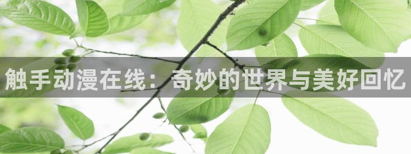 樱花动漫.m3u8：触手动漫在线：奇妙的世界与美好回忆